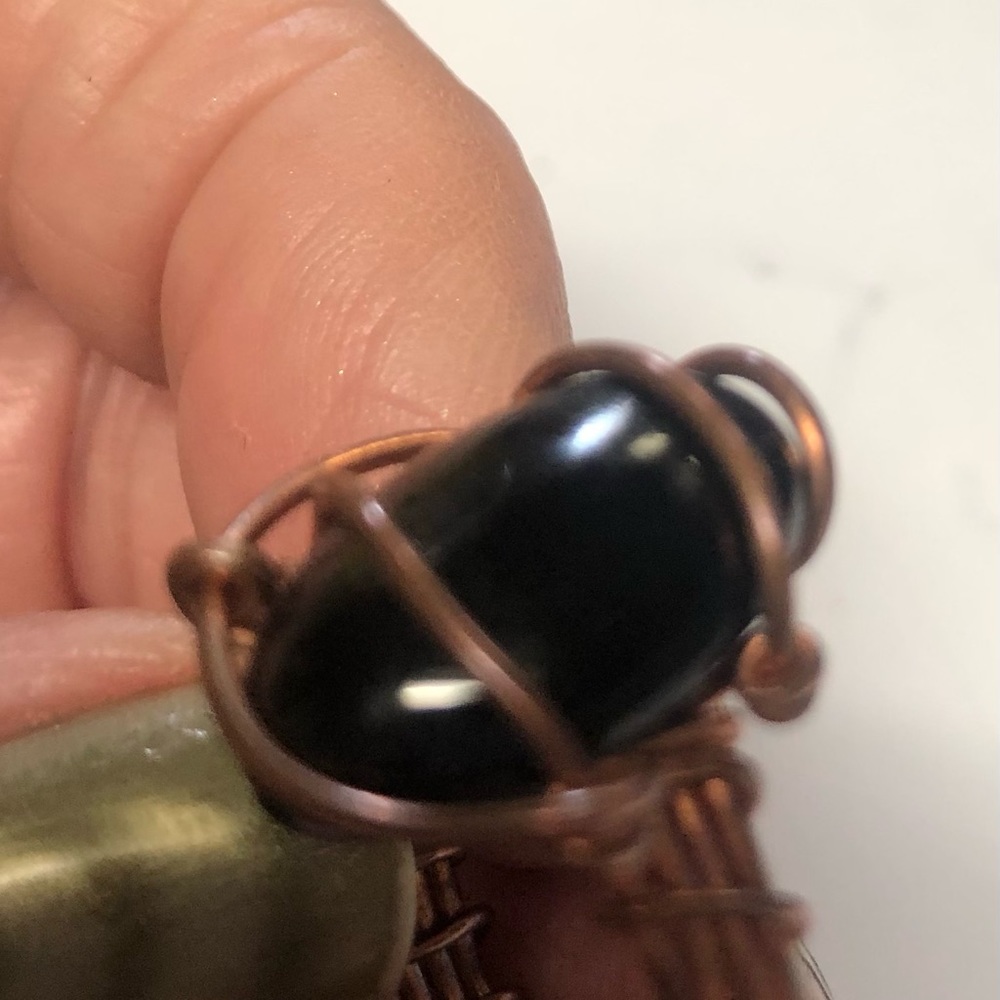Ring.  Bought at consignment shop. See pics for size.